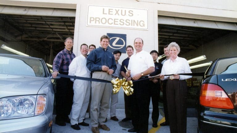 SET Port begins processing Lexus vehicles