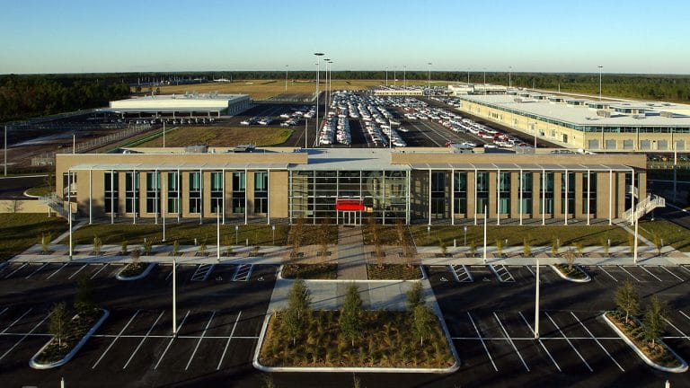 Westlake vehicle processing facility opens in 2003