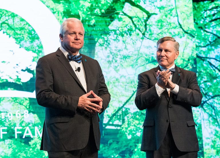 Colin Brown announcing to Associates that Brent Burns will be President and Chief Executive Officer during Stakeholders in 2018 Colin Brown announcing to Associates that Brent Burns will be President and Chief Executive Officer during Stakeholders in 2018